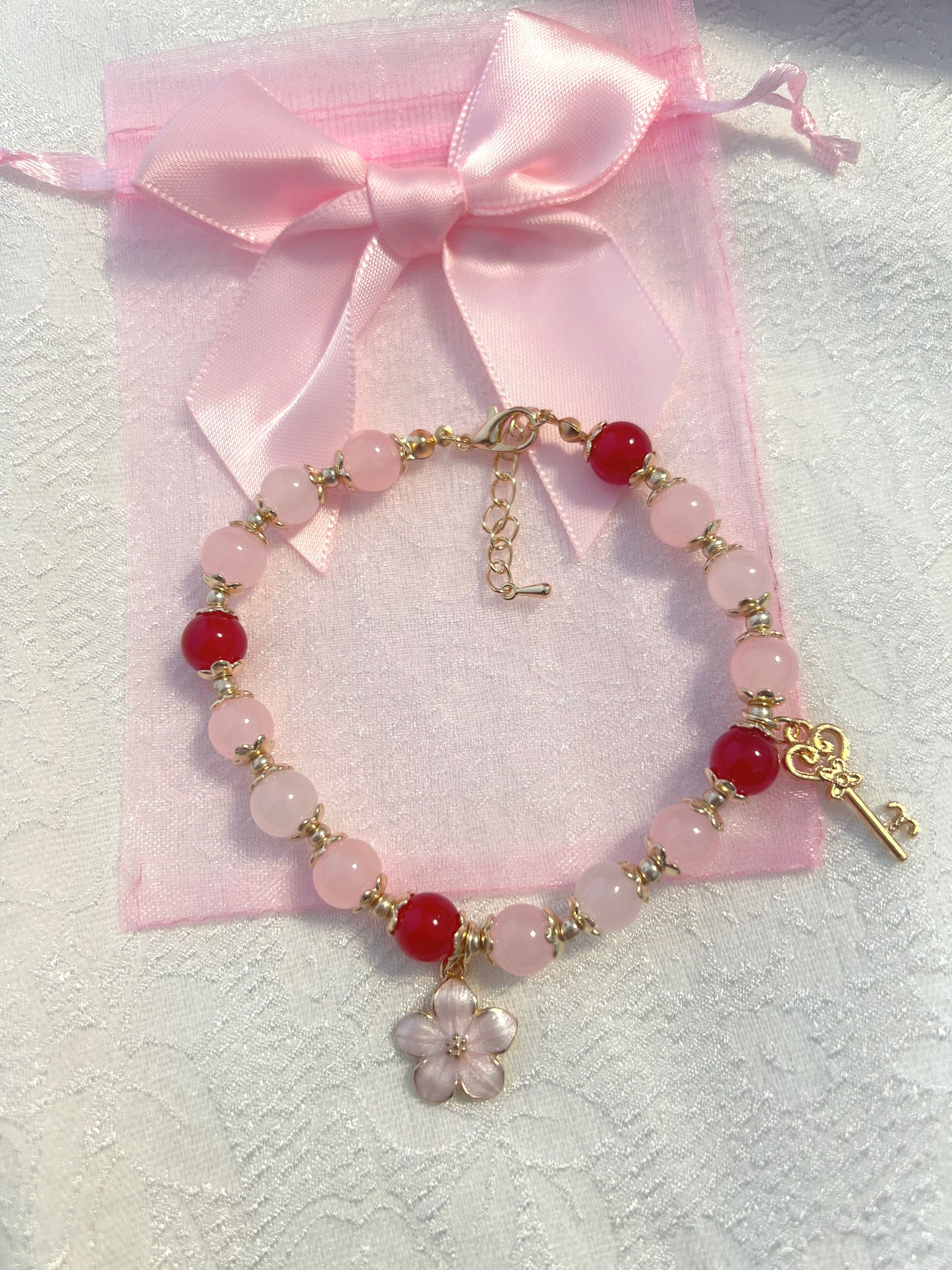 Randomized Glass Bead Bracelets | Set of 3