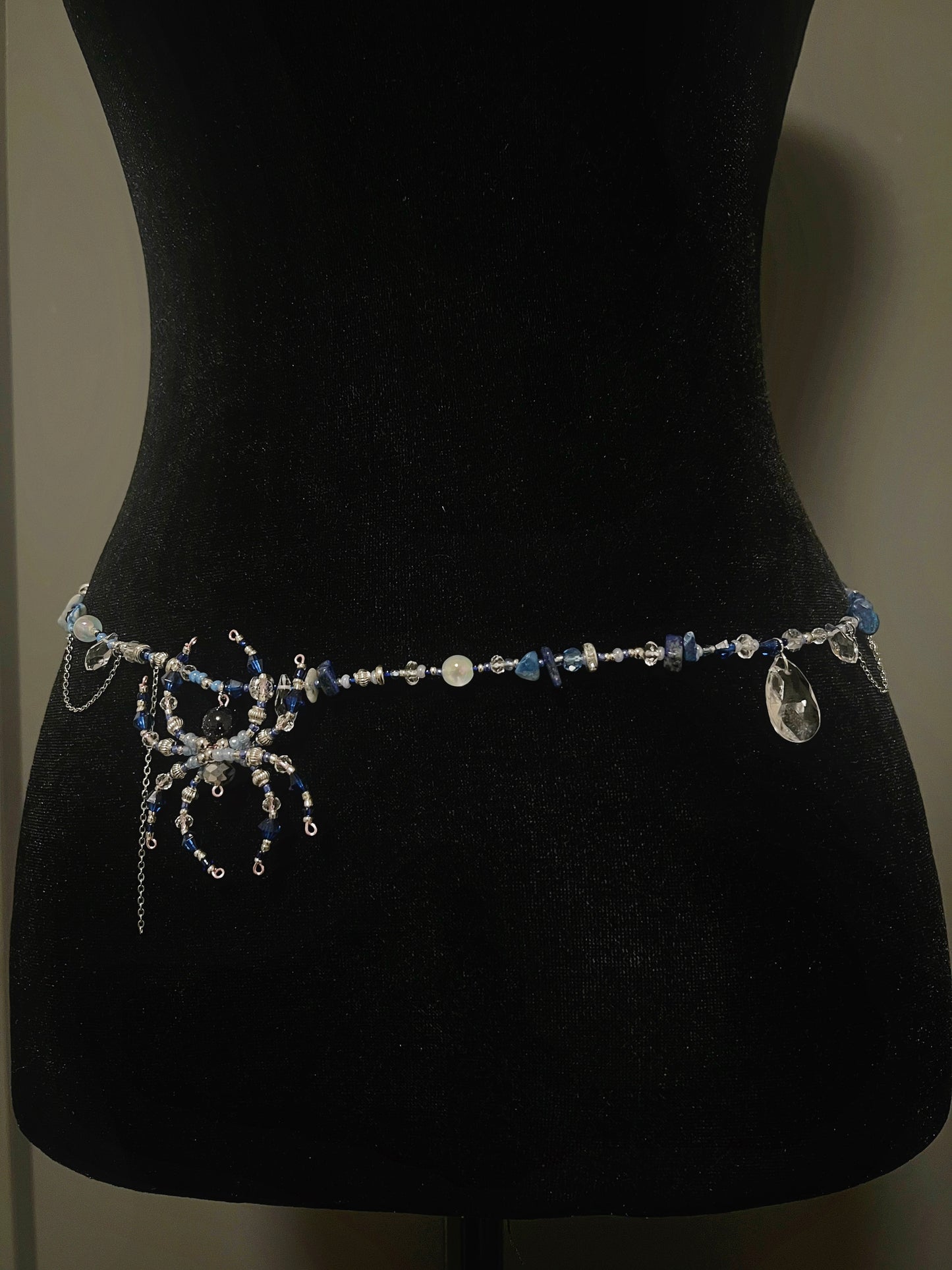 Hanging Spider Waist Beads Set