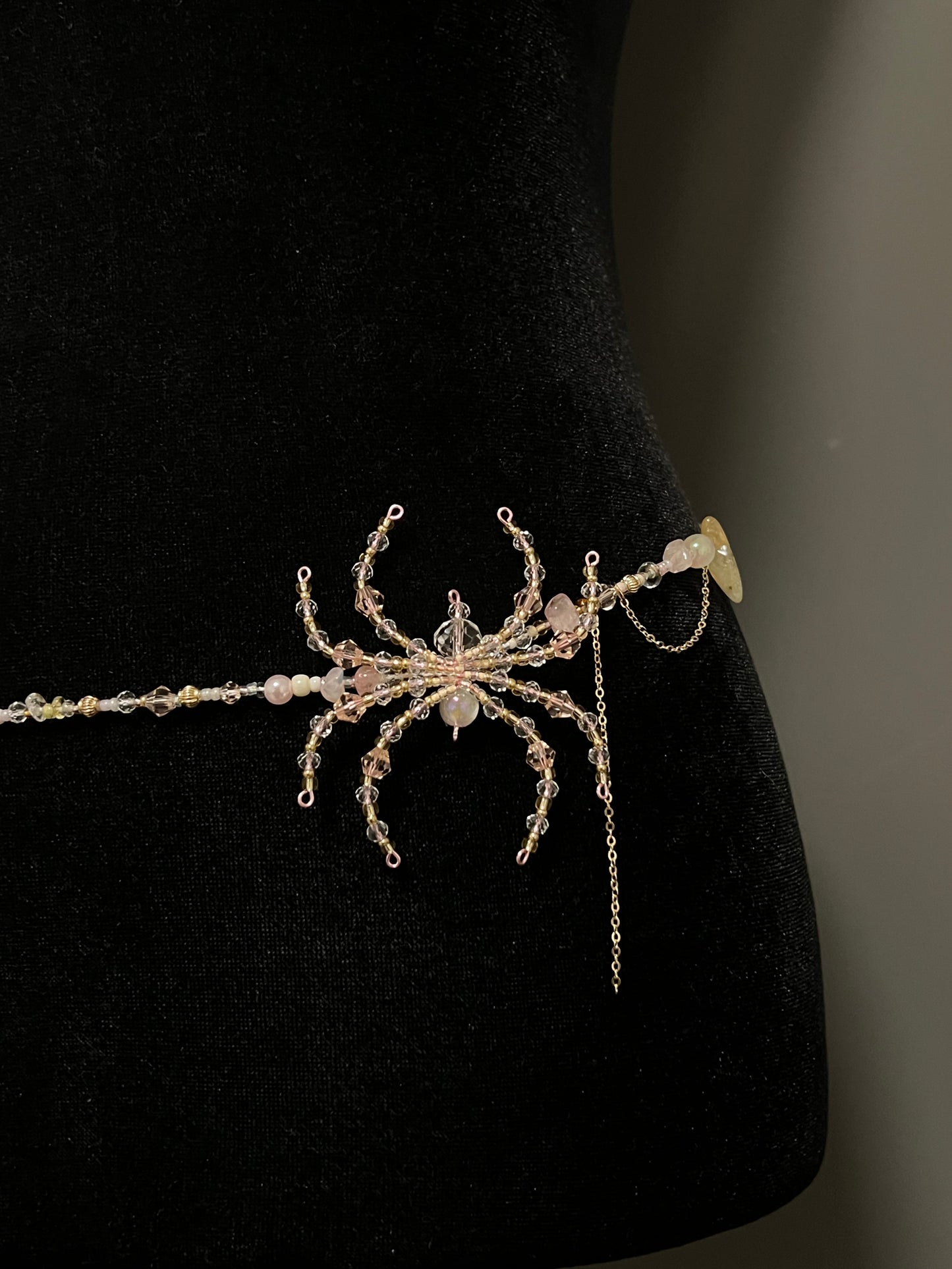 Centered Spider Waist Beads