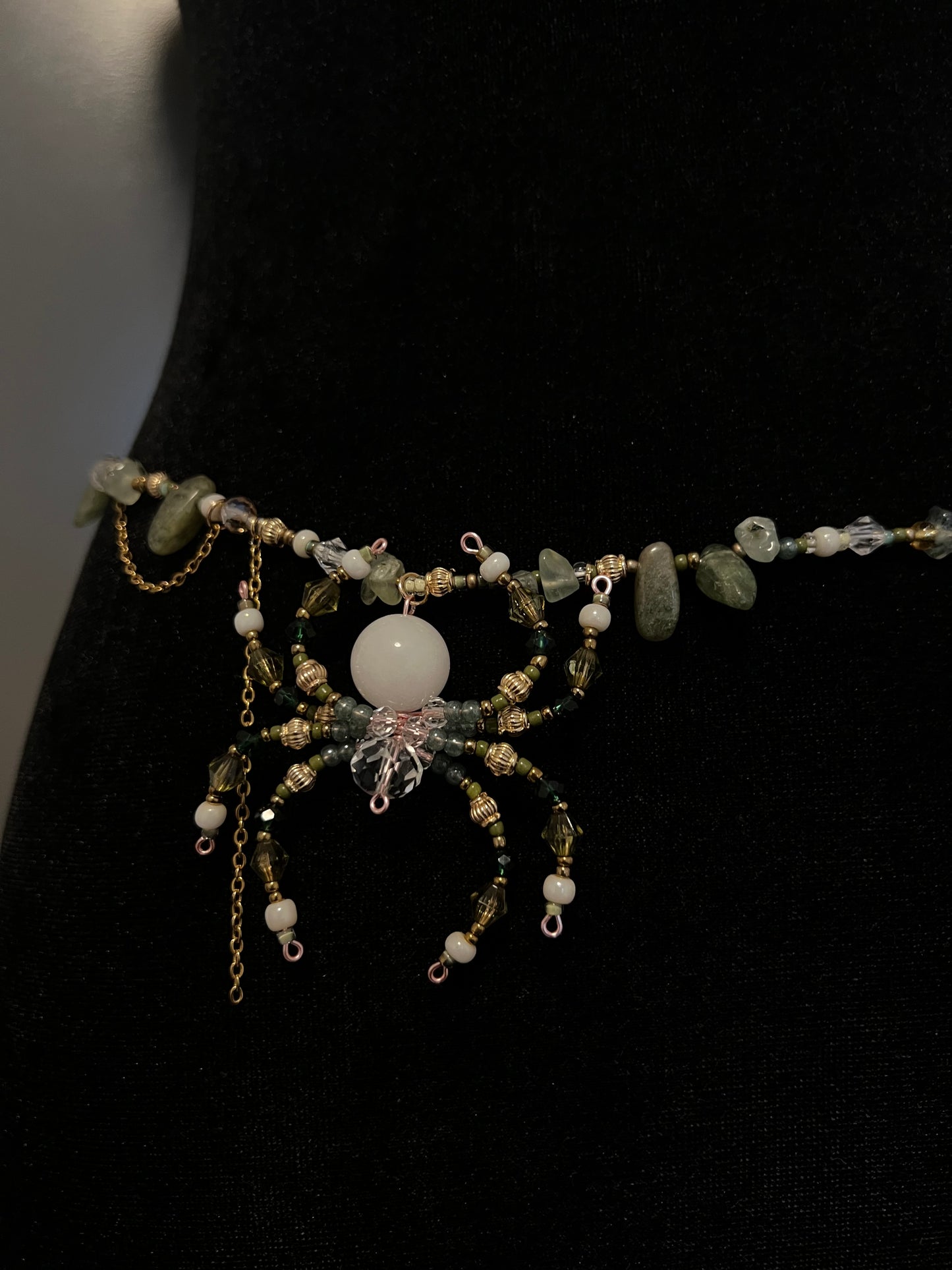 Hanging Spider Waist Beads Set