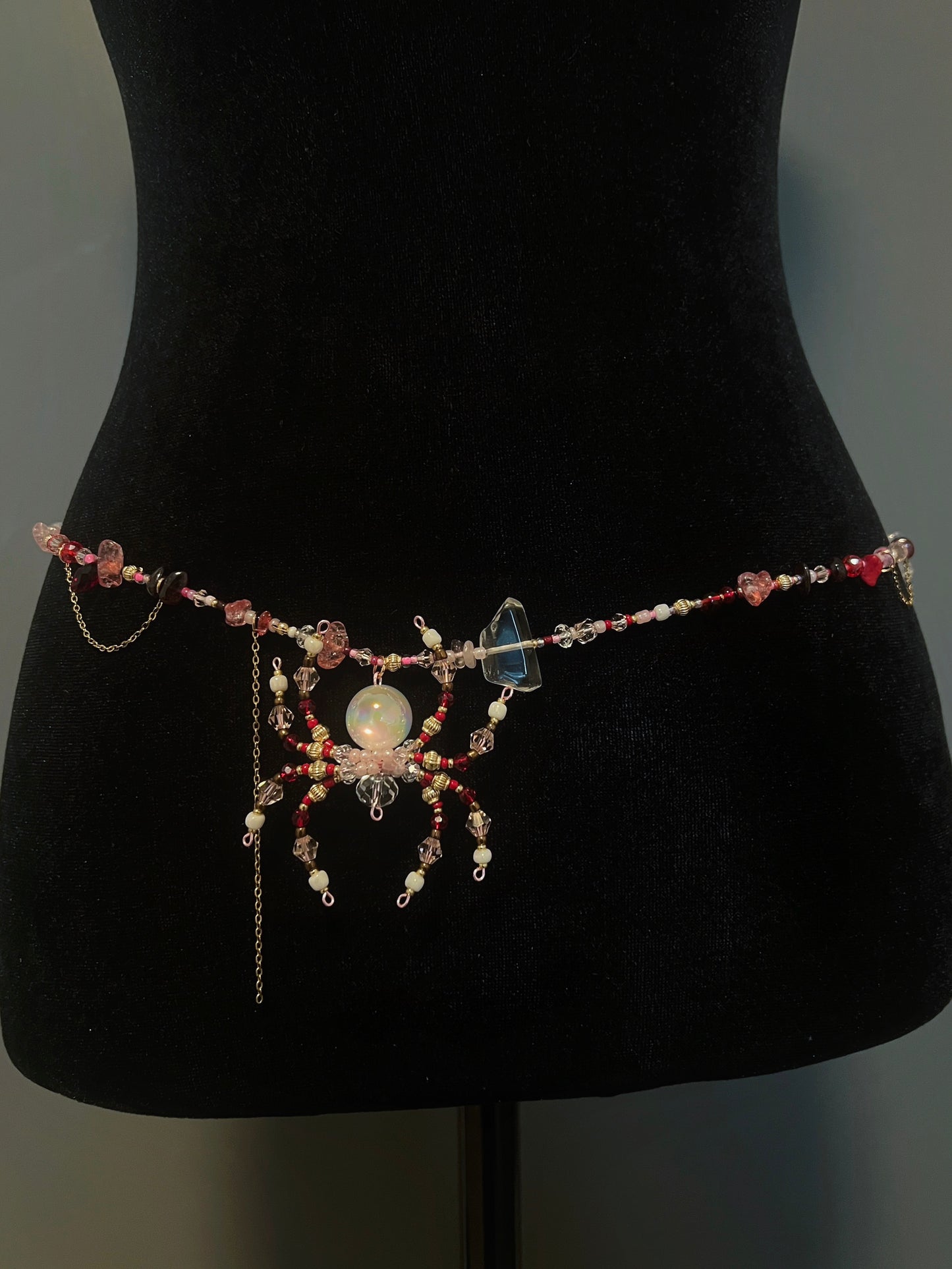 Hanging Spider Waist Beads Set