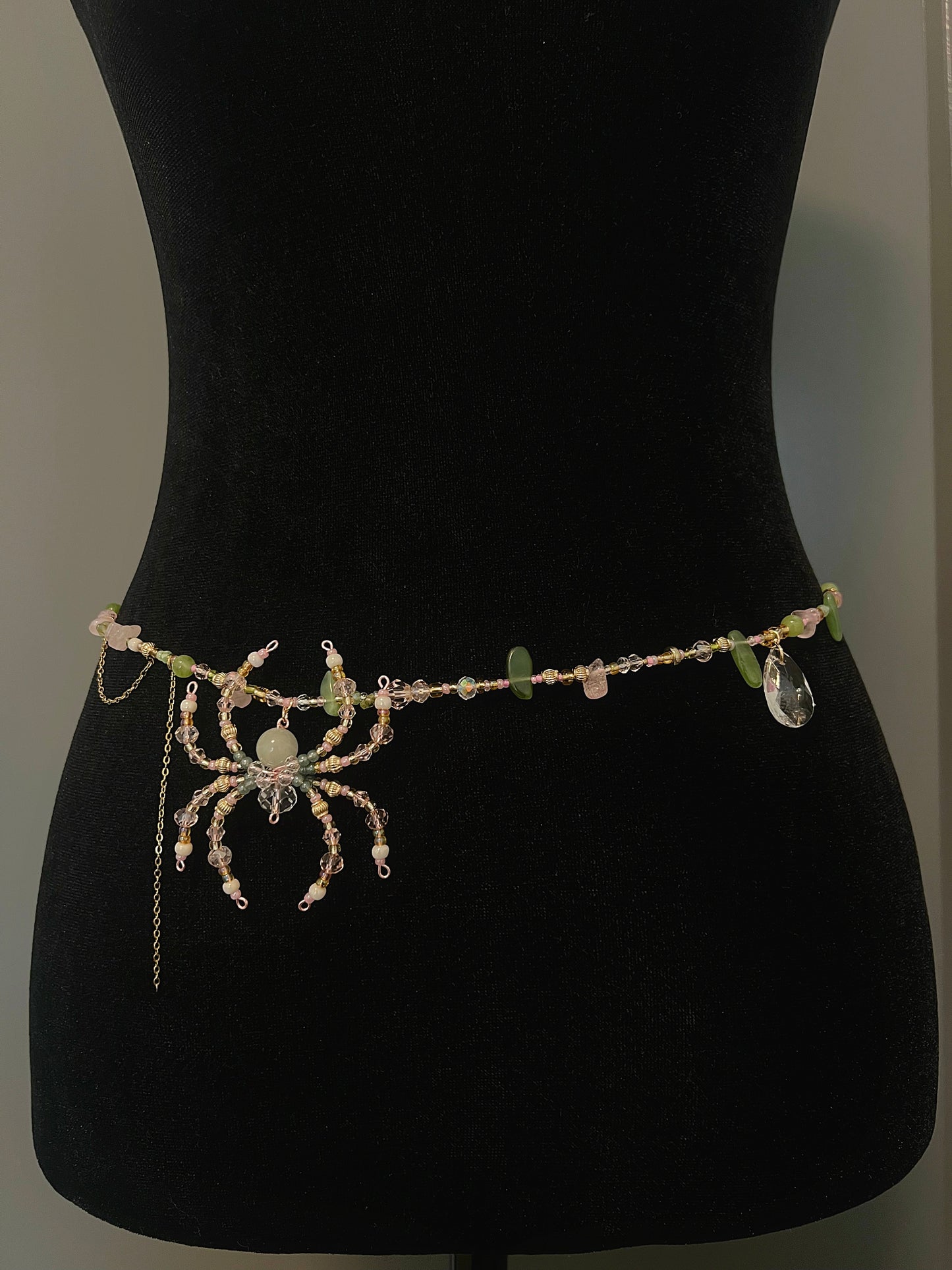 Hanging Spider Waist Beads Set