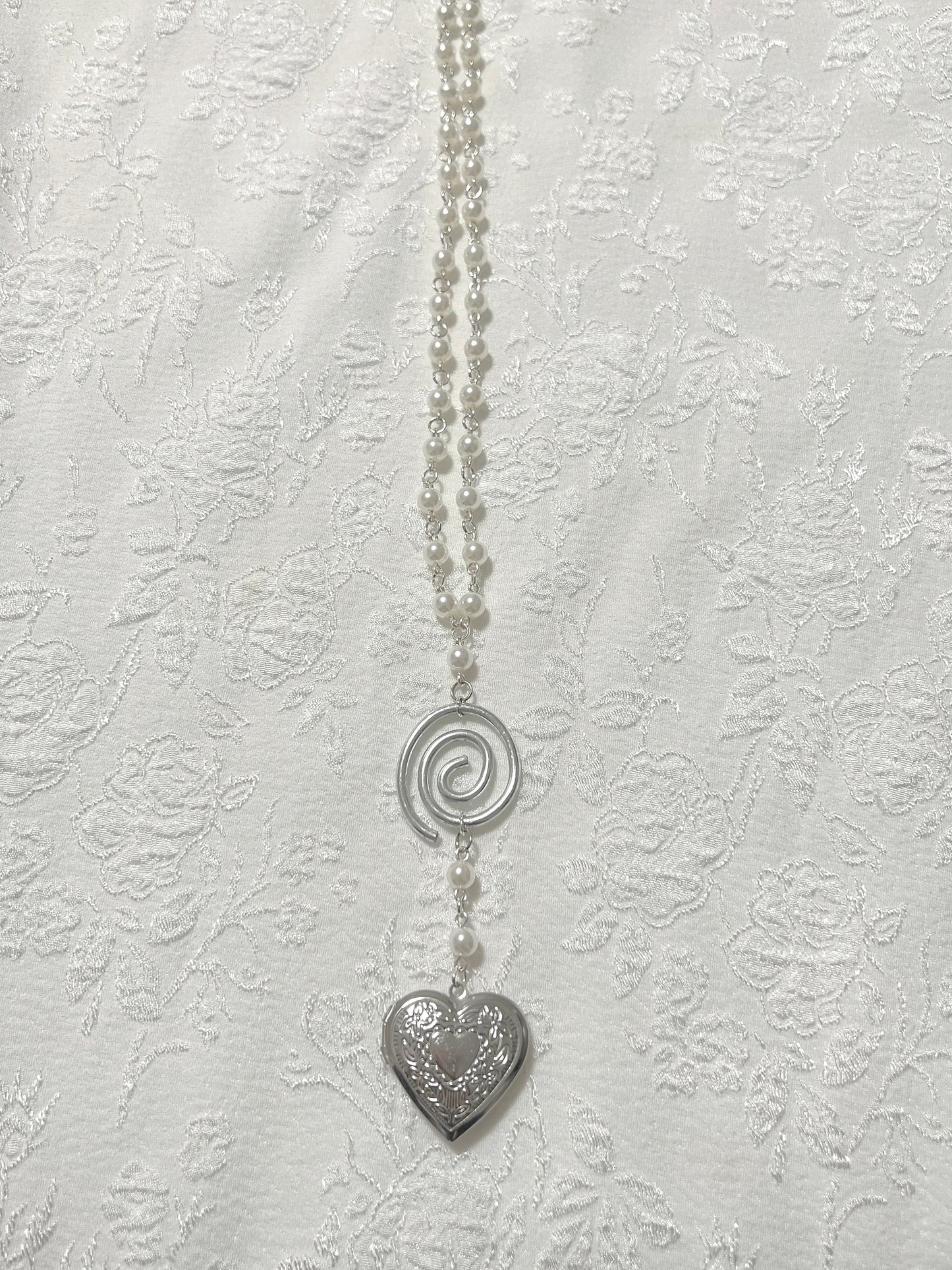 Spiral Locket Necklace