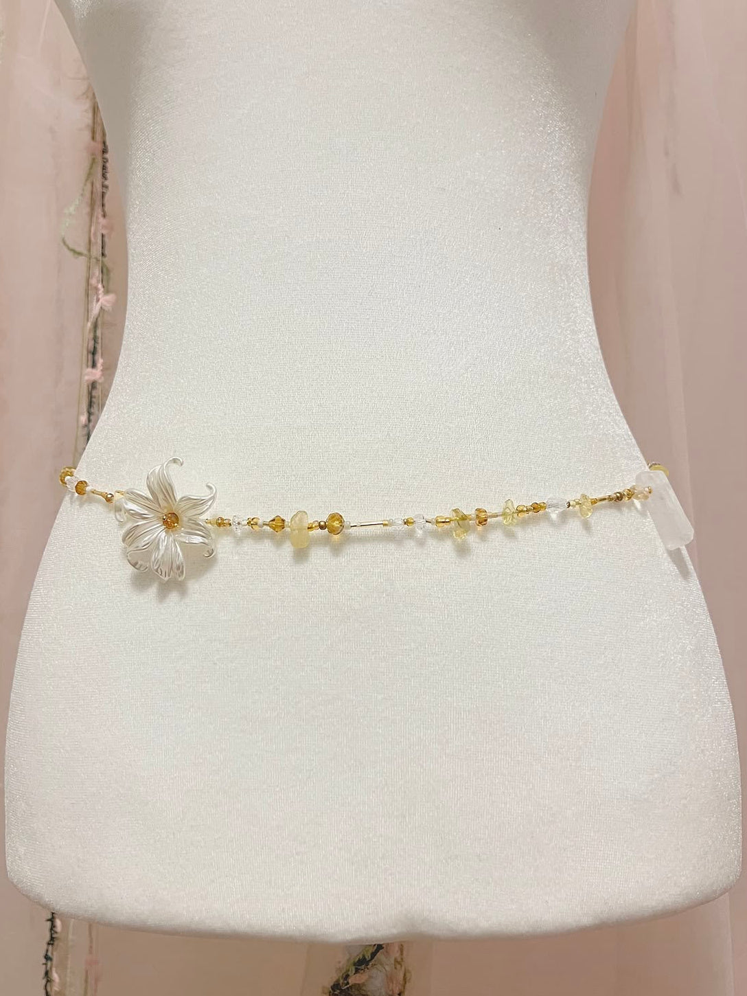 Chelure jewelry flora waist beads 
