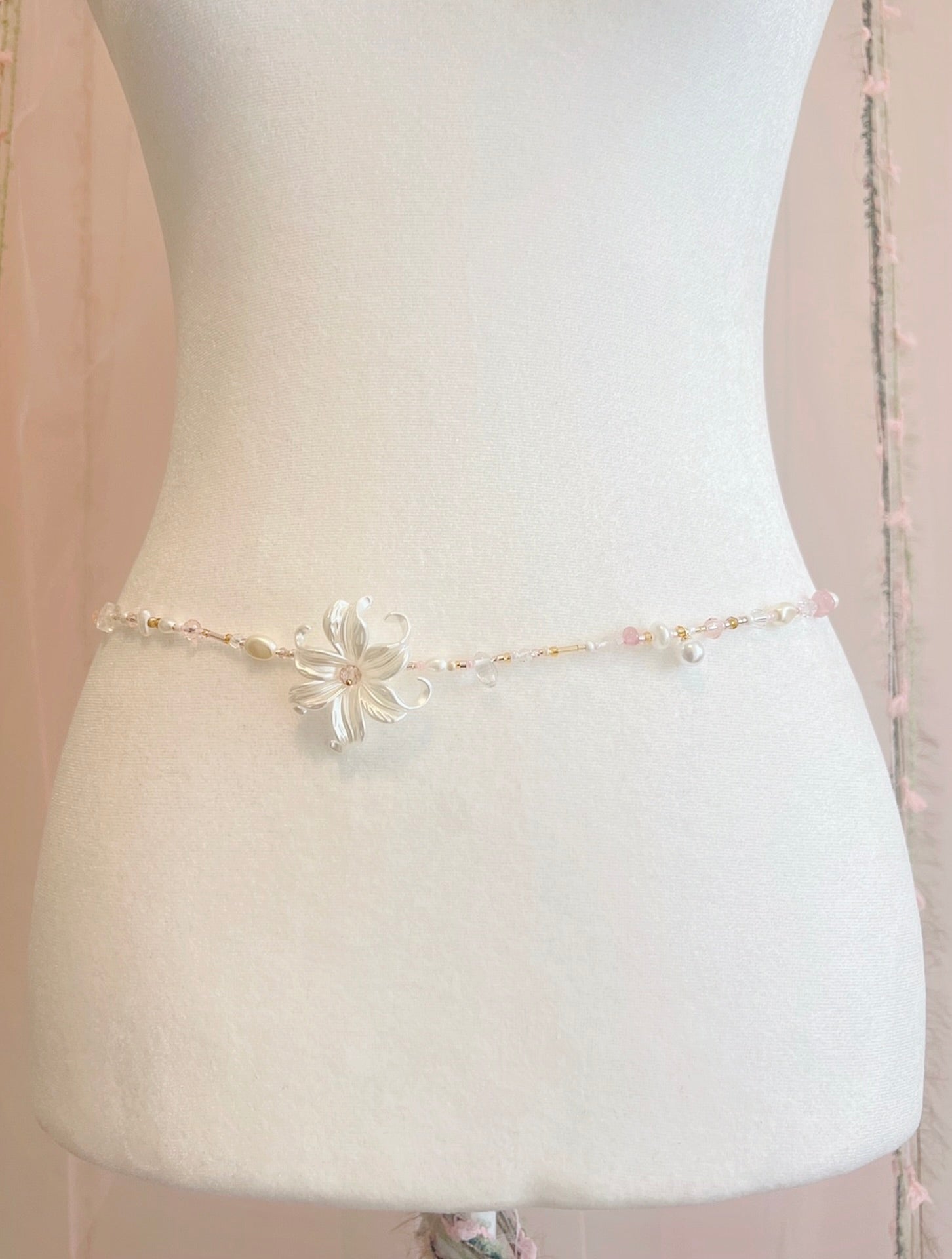 Chelure jewelry flora waist beads 