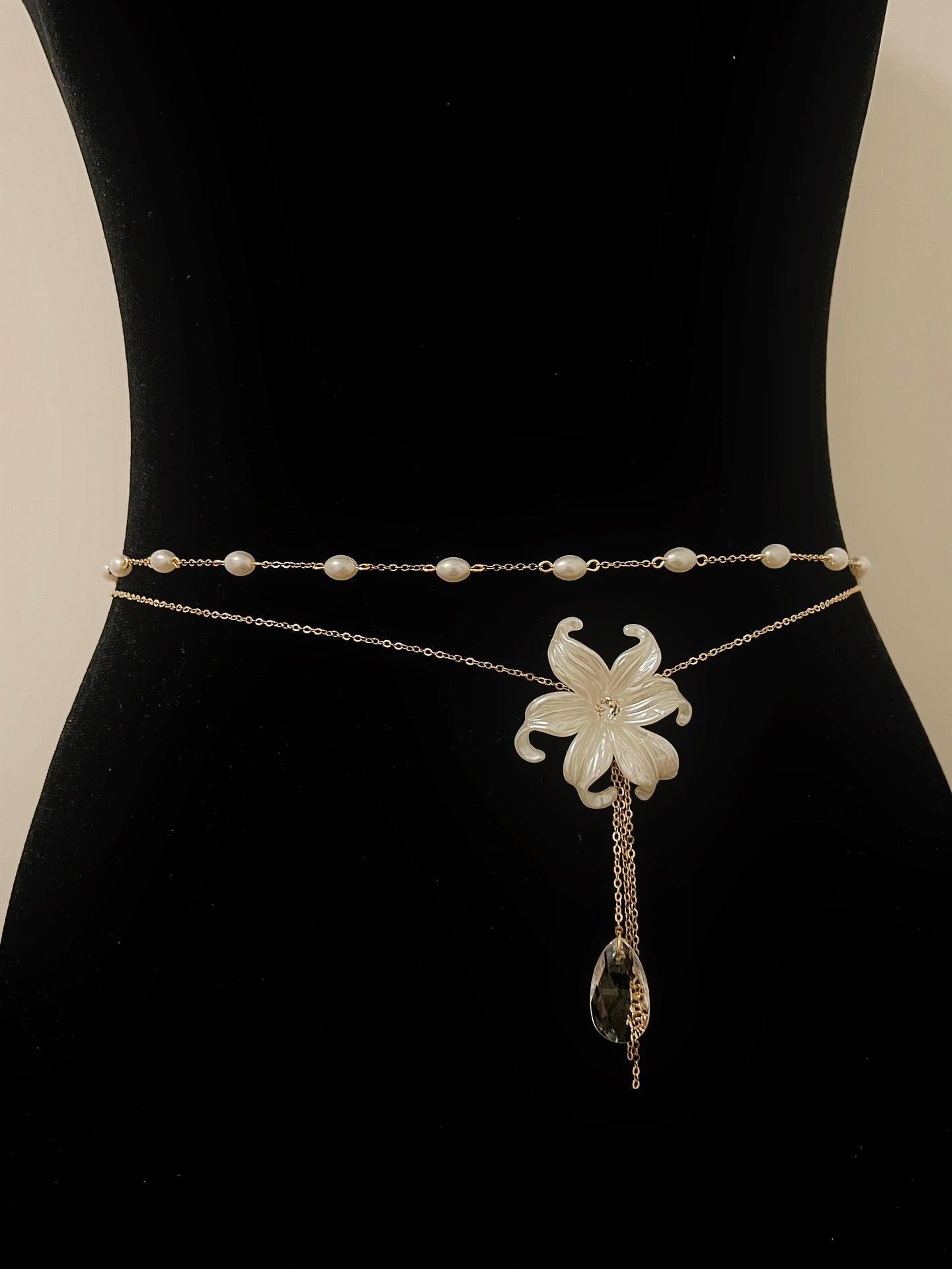 Magnolia x Iris Waist Chain Set