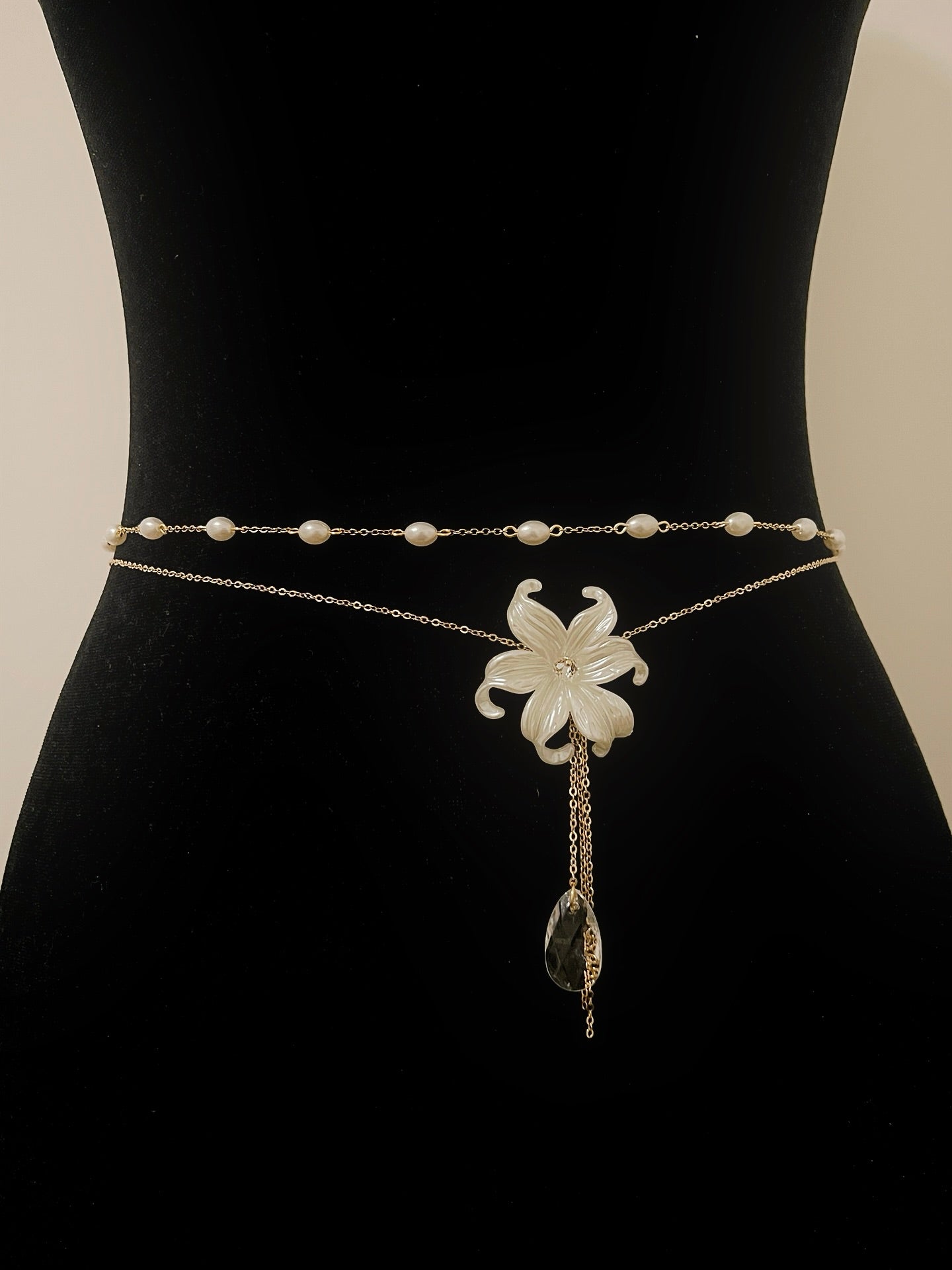 Magnolia x Iris Waist Chain Set