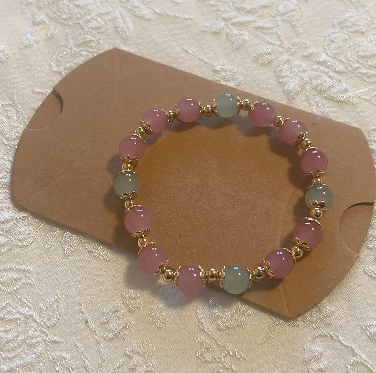 Randomized Glass Bead Bracelets | Set of 3