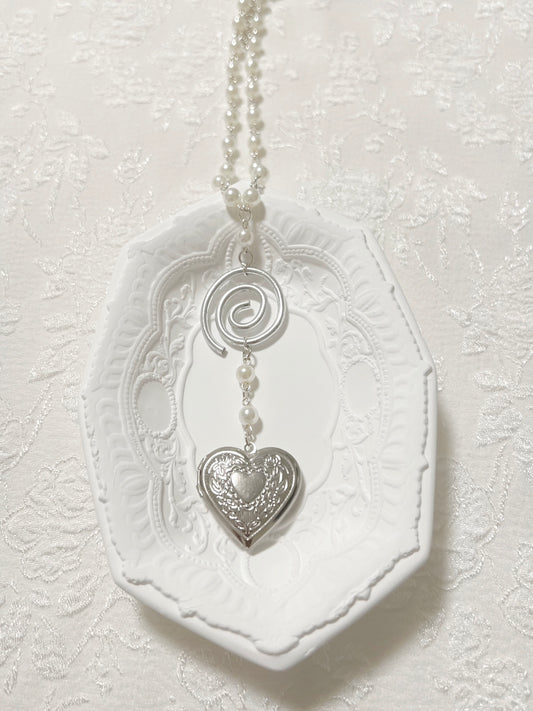 Spiral Locket Necklace